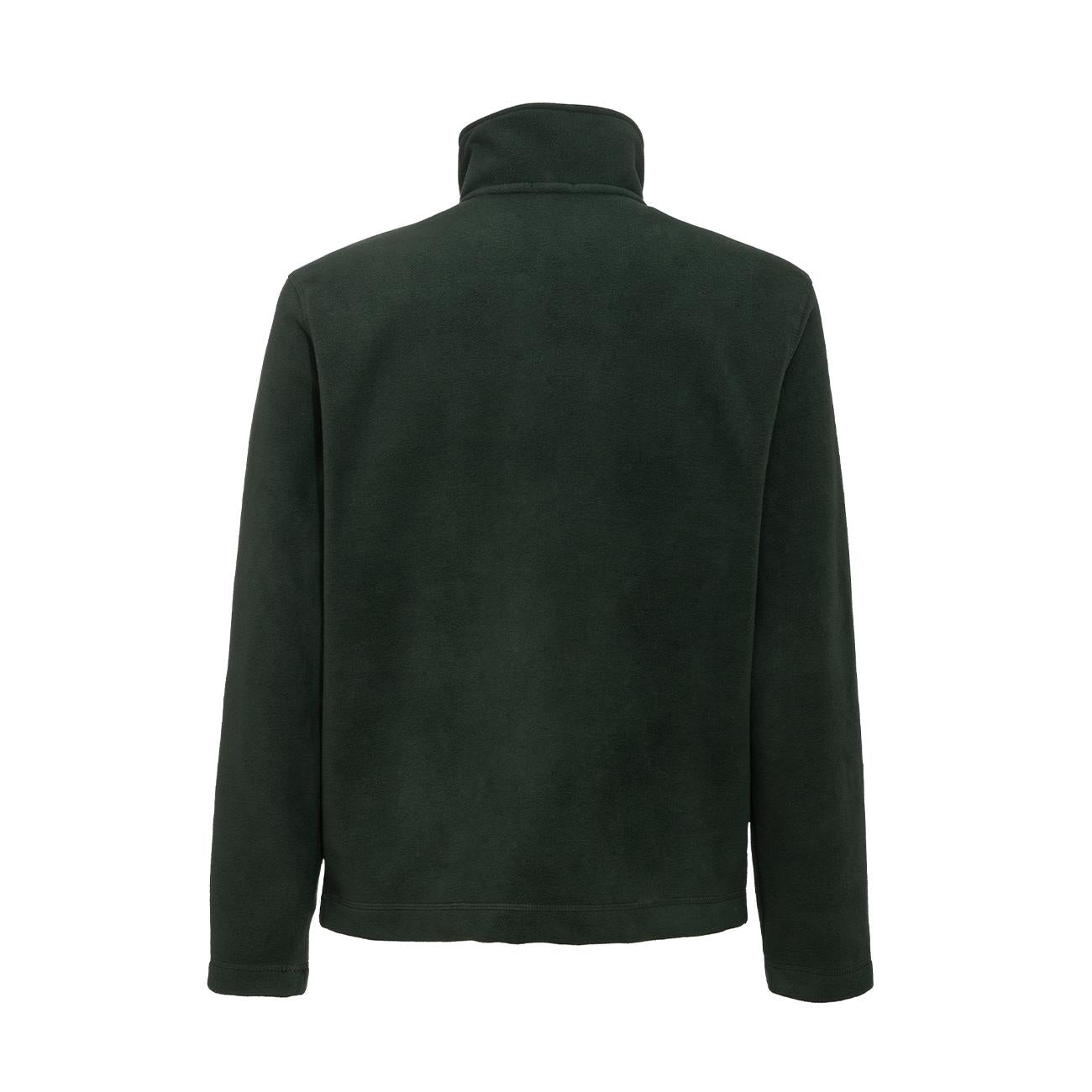 MICROPILE UOMO FULL ZIP 09EH-K911 FOREST GREEN EQUINE HORSE