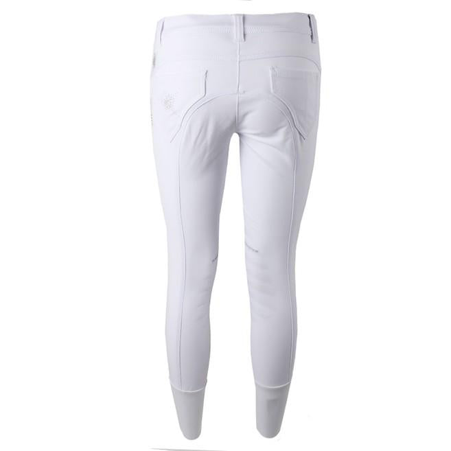 ANIMO Bianco Pantaloni Da Equitazione 16AMNUKINO 02BIANCO ANIMO