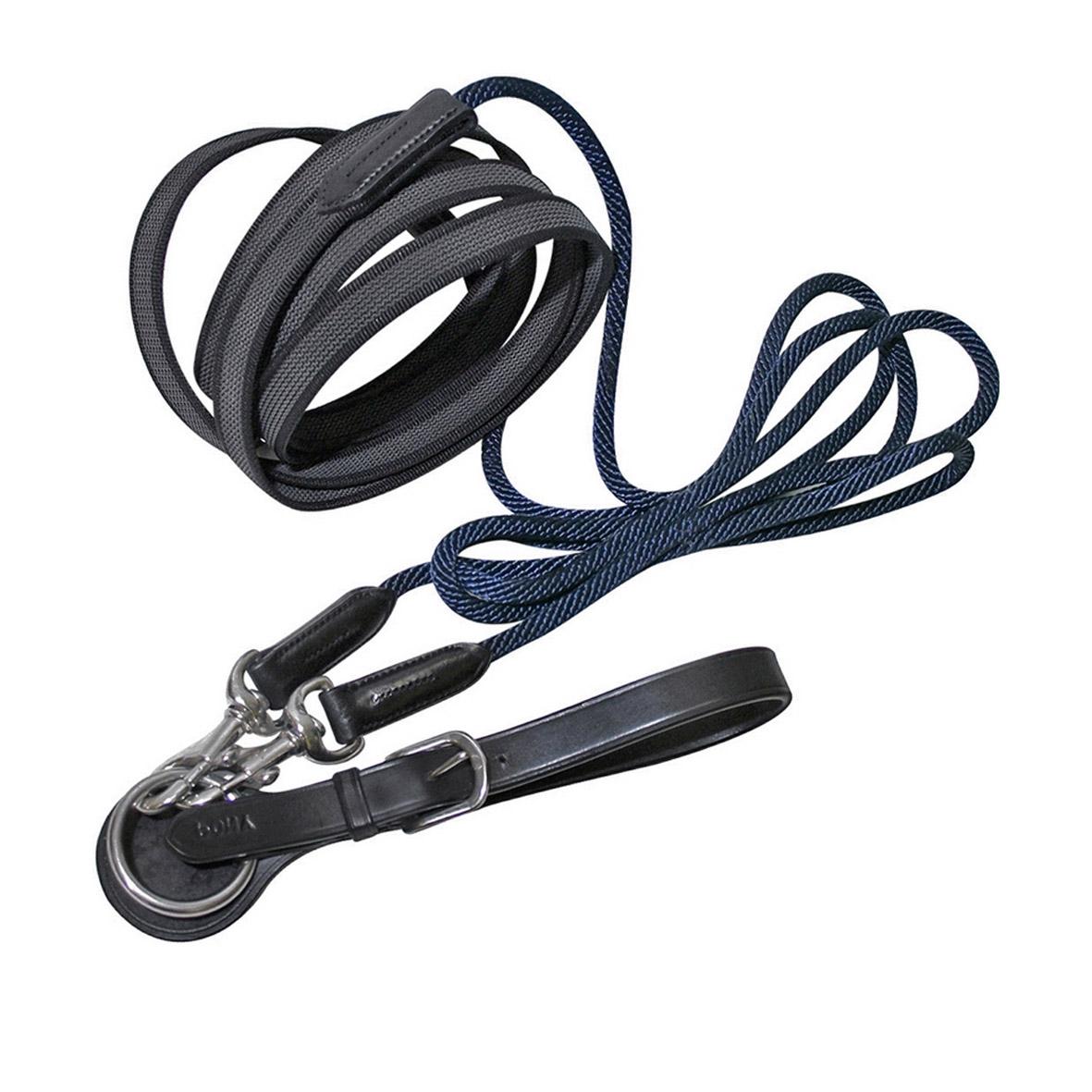 REDINI DI RITORNO IN CUOIO CON CORDA 09SA48389 NERO WINNER