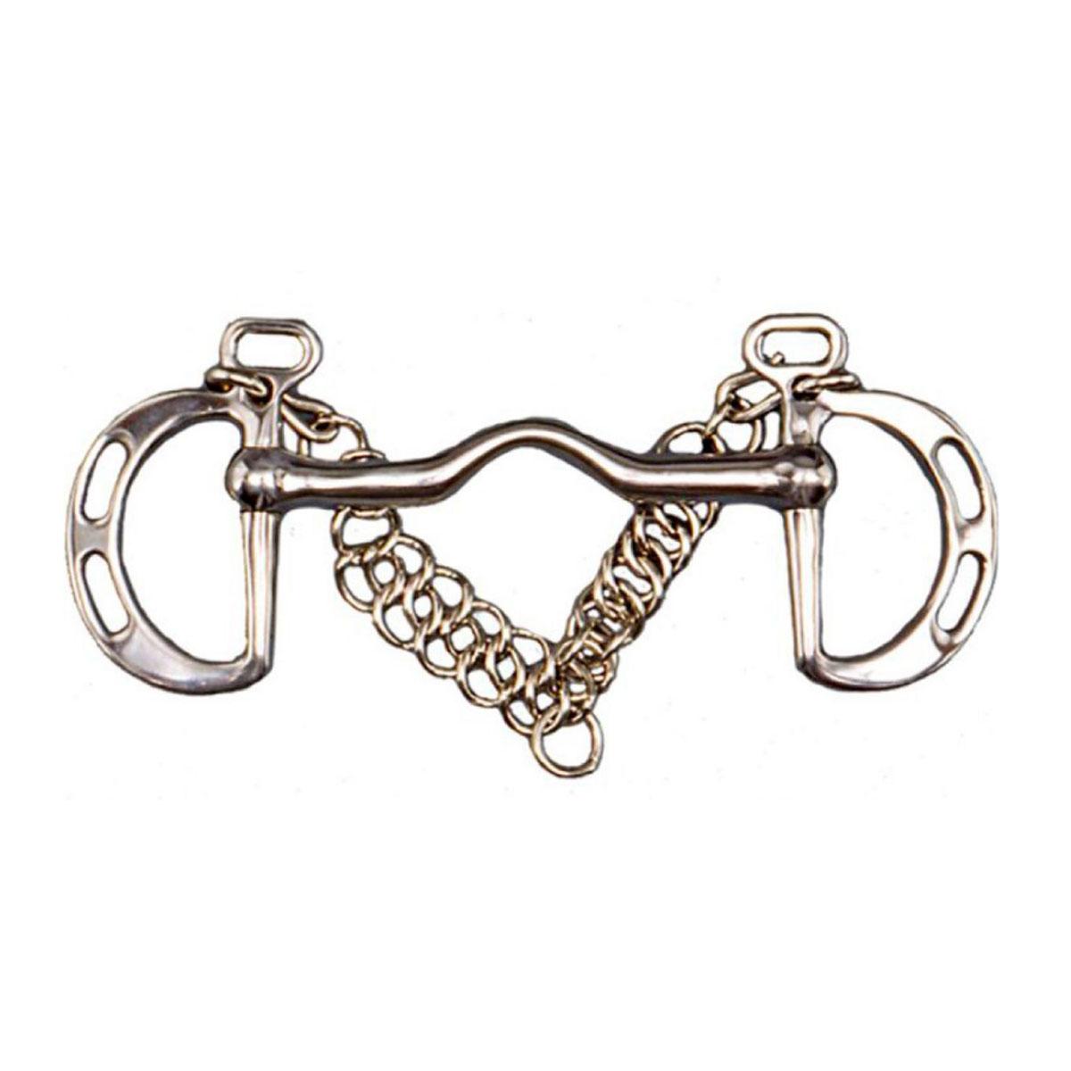 MORSO SPAGNOLO COLLO D'OCA CON ANELLI FORATI 09TA1627099 INOX TATTINI