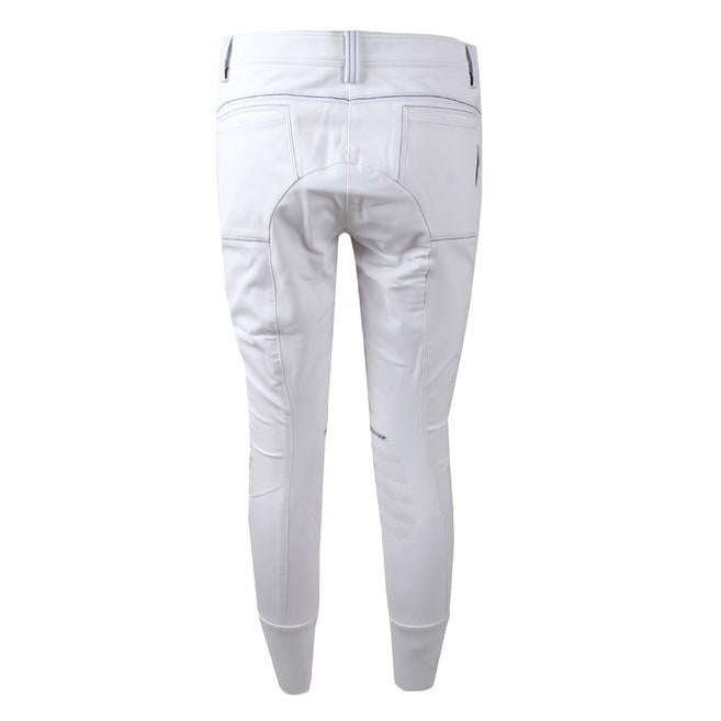 ANIMO Nascar Bianco Pantaloni Da Equitazione 10AMNASCAR BIANCO ANIMO