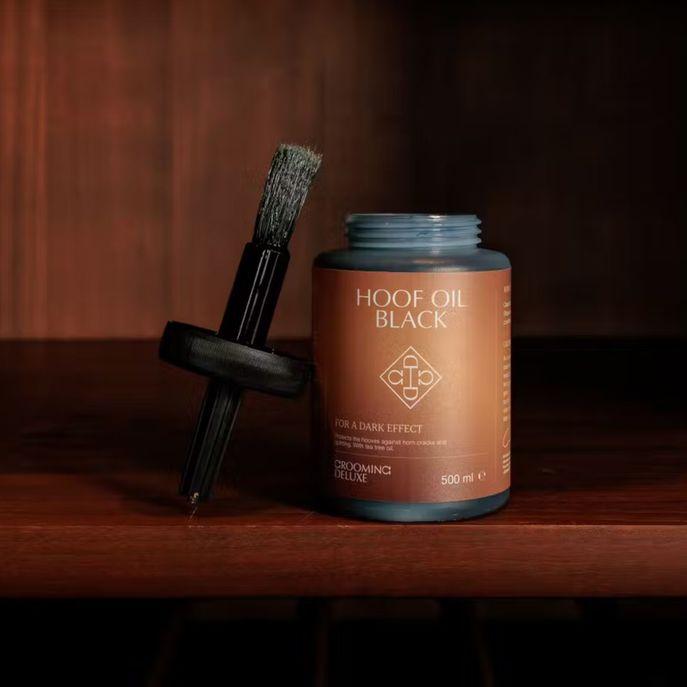 Olio Per La Cura Dello Zoccolo GD Hoof Oil Shine 500ml Kentucky Nero 72108 01BLACK GROOMING DELUXE