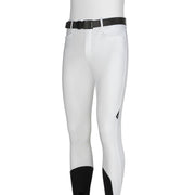 Breeches Man with GRIP AL GINOCCHIO style CRENTK 30EQ-ES123PN08304 001white EQUILINE