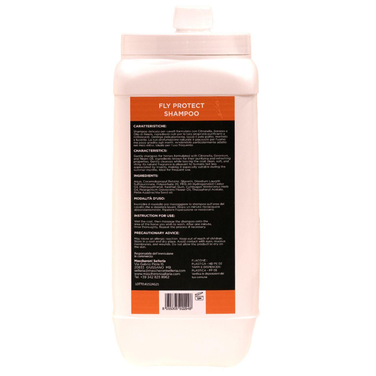 FLY PROTECT SHAMPOO - 2,5L MC0023 NEUTRO MASCHERONI SELLERIA