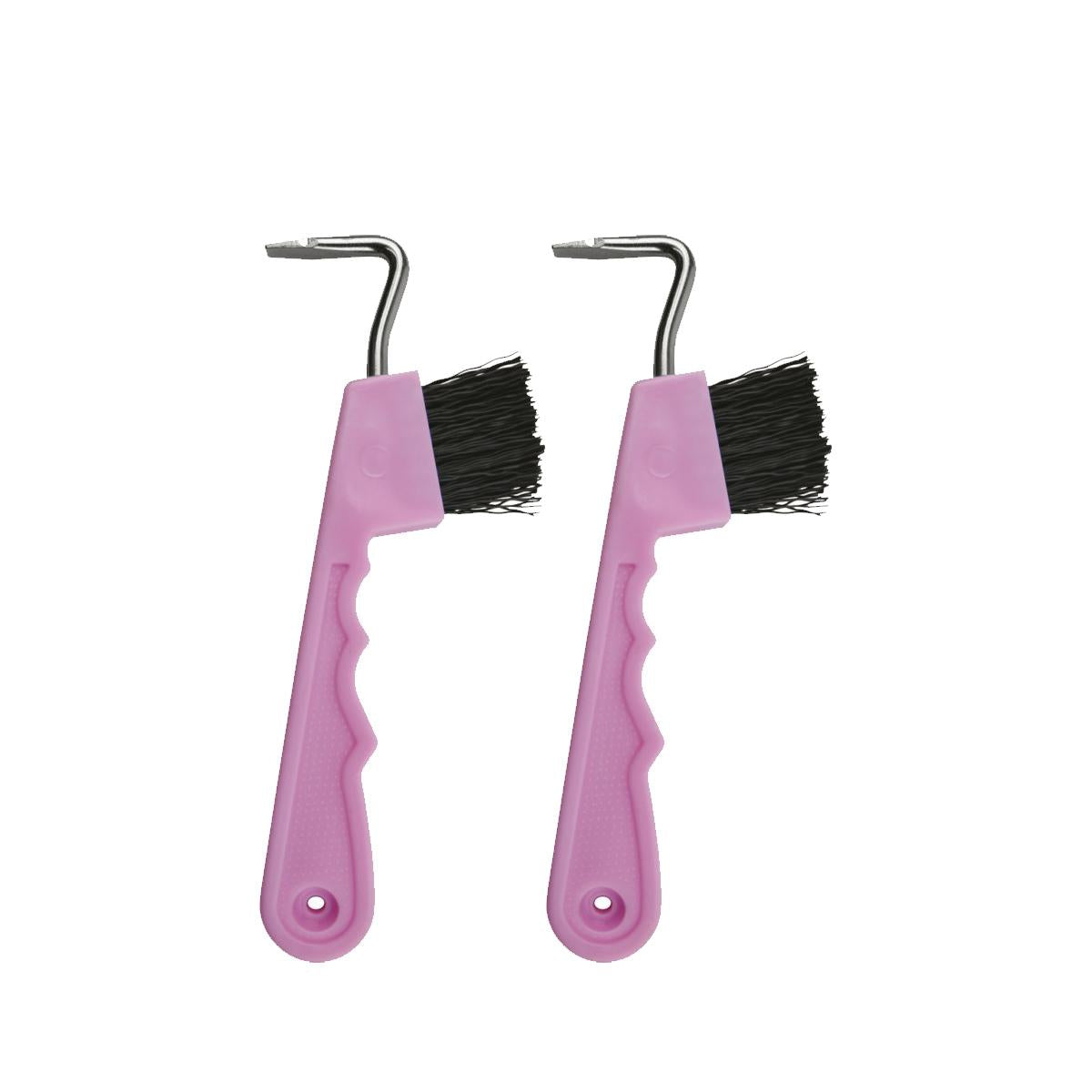 COPPIA DI NETTAPIEDI CON SPAZZOLA 700087 013ROSA HIPPO-TONIC