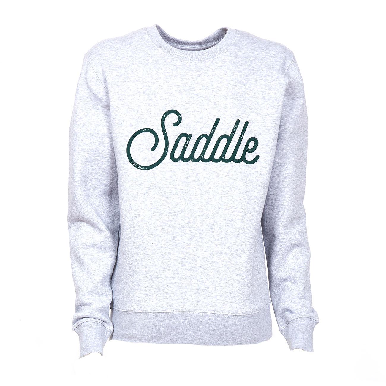 Sweatshirt UNISEX SADDLE RIDER MASCHERONI 09MA-FELPASADDLE GREY MASCHERONI tack