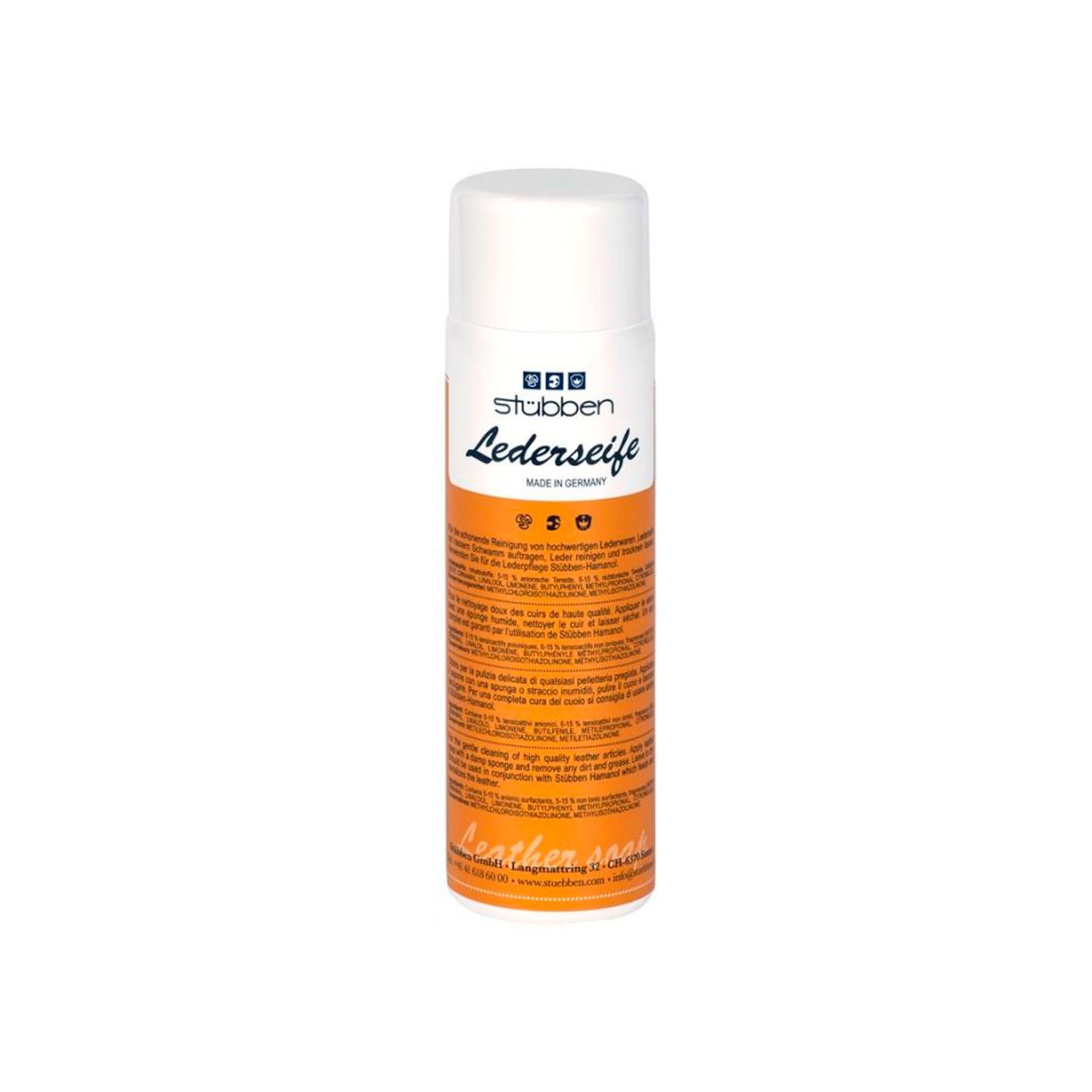 STUBBEN Leather Soap 250ml NEUTRAL 250ml LEATHER CARE – Mascheroni Selleria