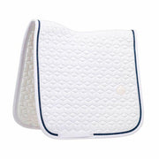 Sottosella Da Dressage Con Cordino Glitterato Kentucky Bianco/Blu 42584-DR 02-03WHITE/NAVY KENTUCKY