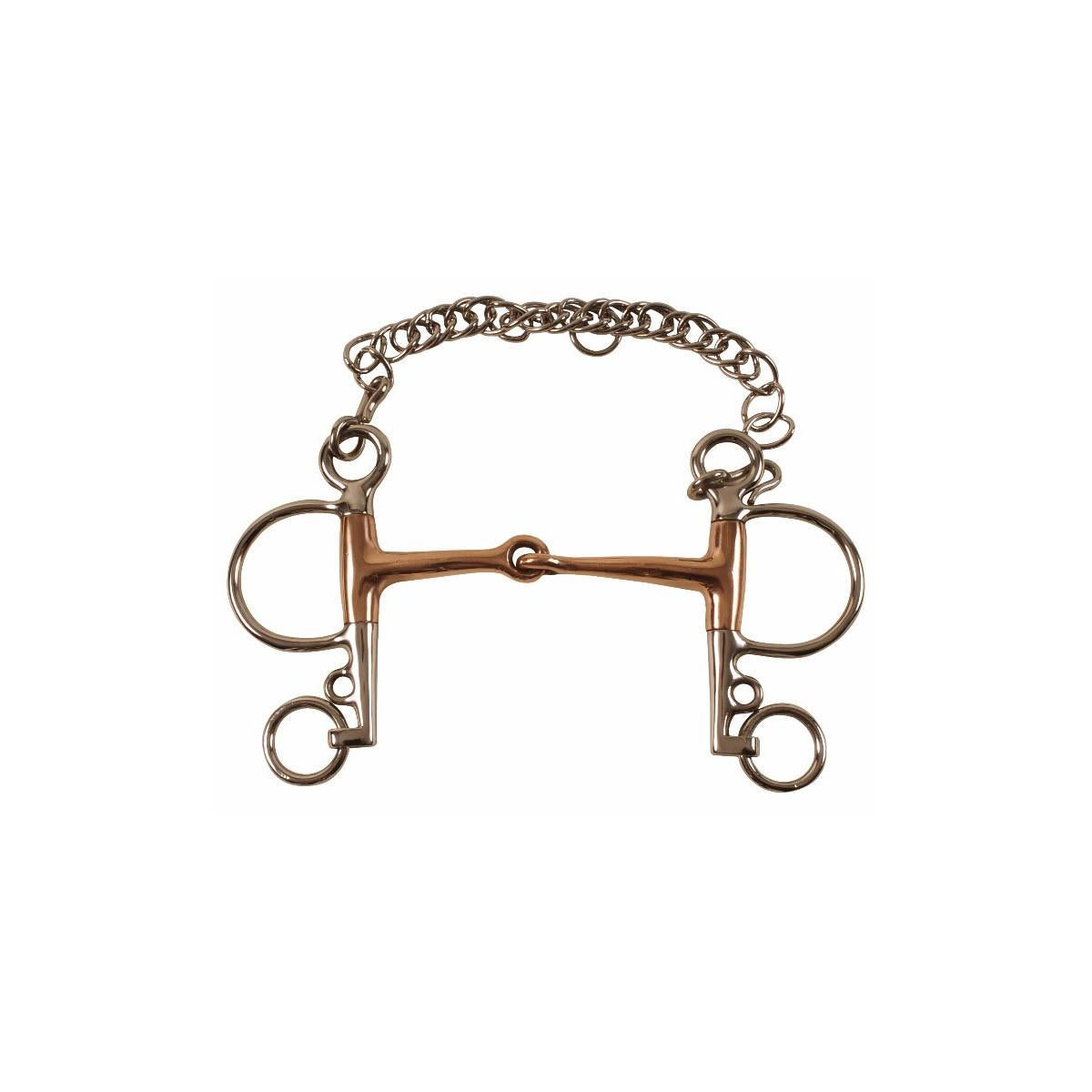 AMAHORSE PELHAM INOX SNODATO IMBOTTITO RAME Argento PELHAM 09UMMO00077 09UMMO00077 INOX AMAHORSE