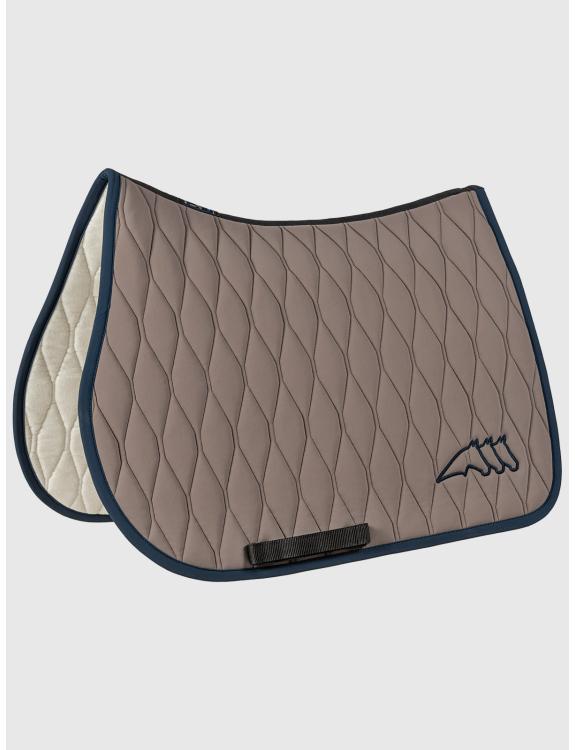 Saddle pad DRESSAGE TRAPUNTATO ALVEOLAR style ECHADE 09EQ-B11275-DRESS 280DEEP SAND EQUILINE