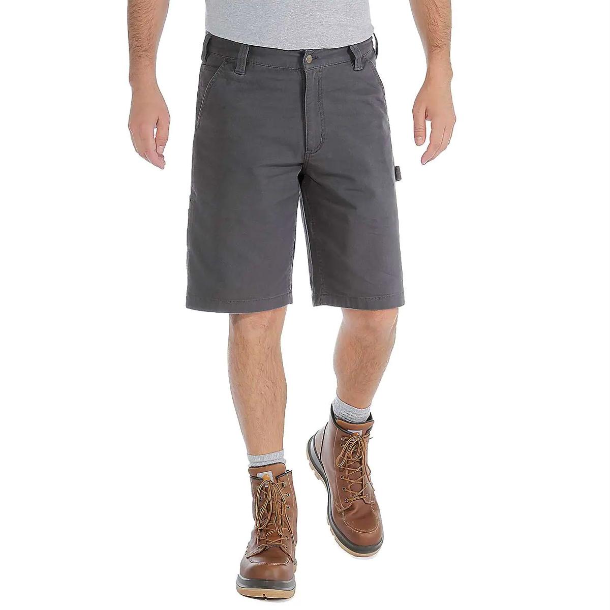 PANTALONCINI DA LAVORO IN TELA RUGGED FLEX 30CA-103652 SHADOW CARHARTT