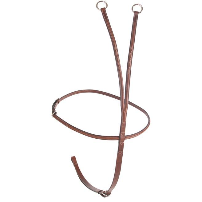 CWD MARTINGALA IN CUOIO CWD Tabacco martingala per controllo dell'alzata della testa 09CWMA06HSP TABACCO CWD