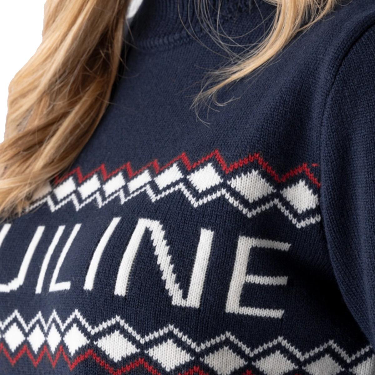 MAGLIONE Woman DOLCE VITA RUDY 31EQ-EW323PR09843 002BLU EQUILINE