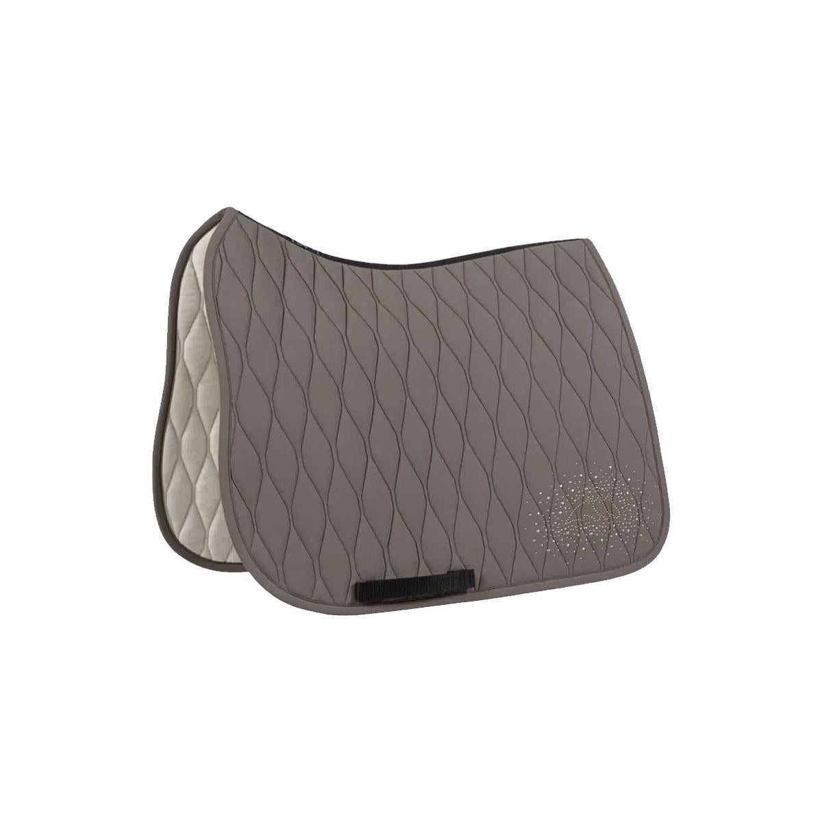 Saddle pad DRESSAGE TRAPUNTATO ALVEOLAR style ESMUNE 09EQ-B11273-DRESS 280DEEP SAND EQUILINE