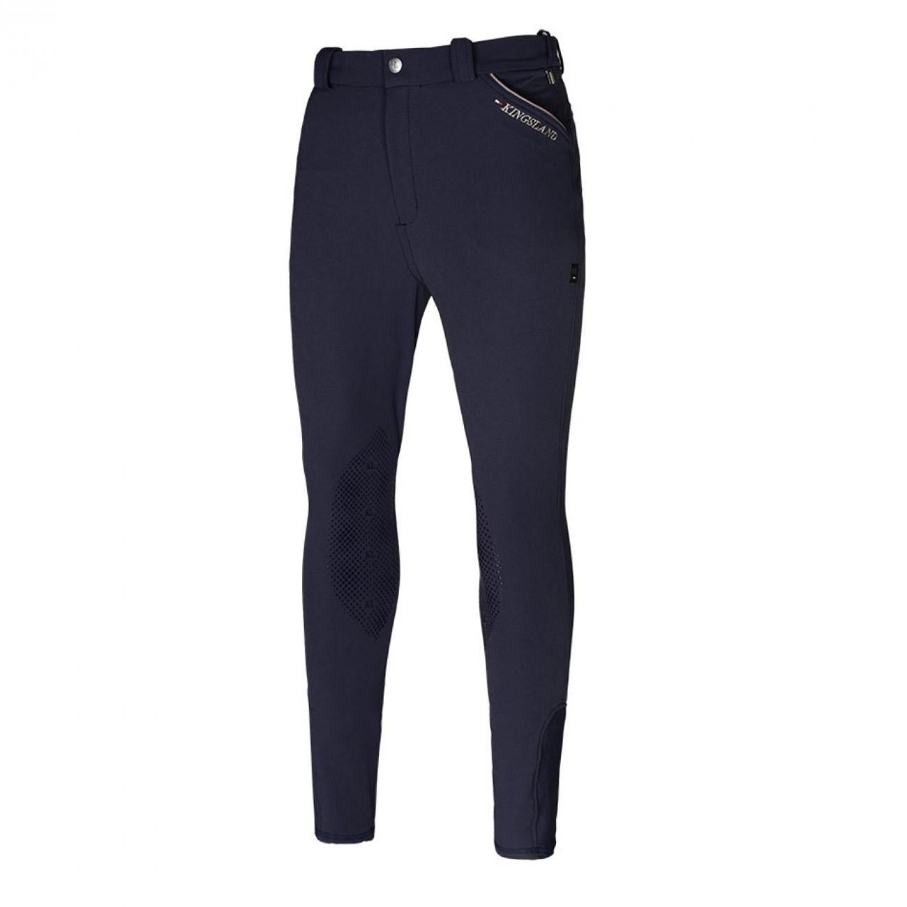 PANTALONI UOMO GRIP AL GINOCCHIO MOD.KL KASPER E-TEC4 27KING-213-BRKG-965 020NAVY KINGSLAND