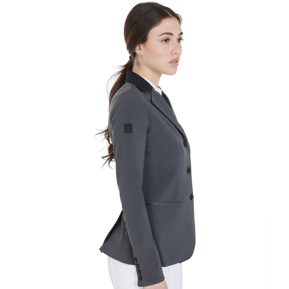 Equestro ELEGANCE GREY BLACK Giacche Da Concorso 09AMA-ET06001 GREY BLACK EQUESTRO