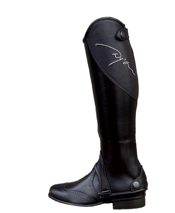 DY'ON HALF CHAPS KID D'YON Black GAITERS – Mascheroni Selleria