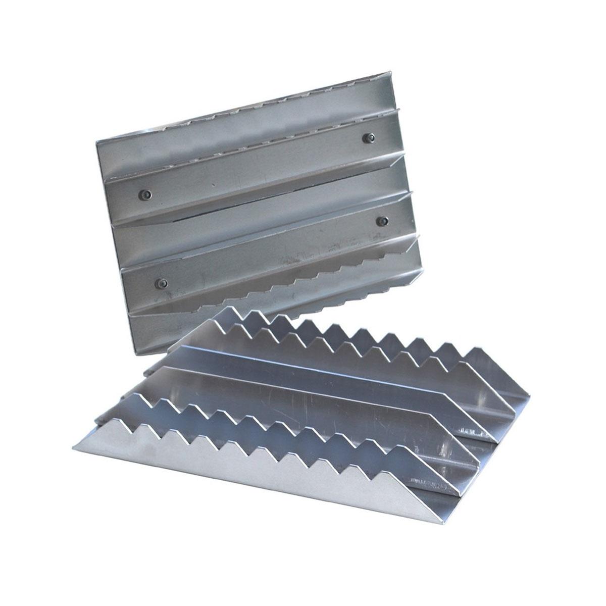 STRIGLIA NAPOLETANA 105*170 MM 30SA-16108 ALLUMINIO AMAHORSE