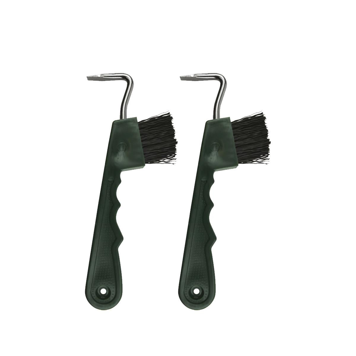 COPPIA DI NETTAPIEDI CON SPAZZOLA 700087 008VERDE HIPPO-TONIC