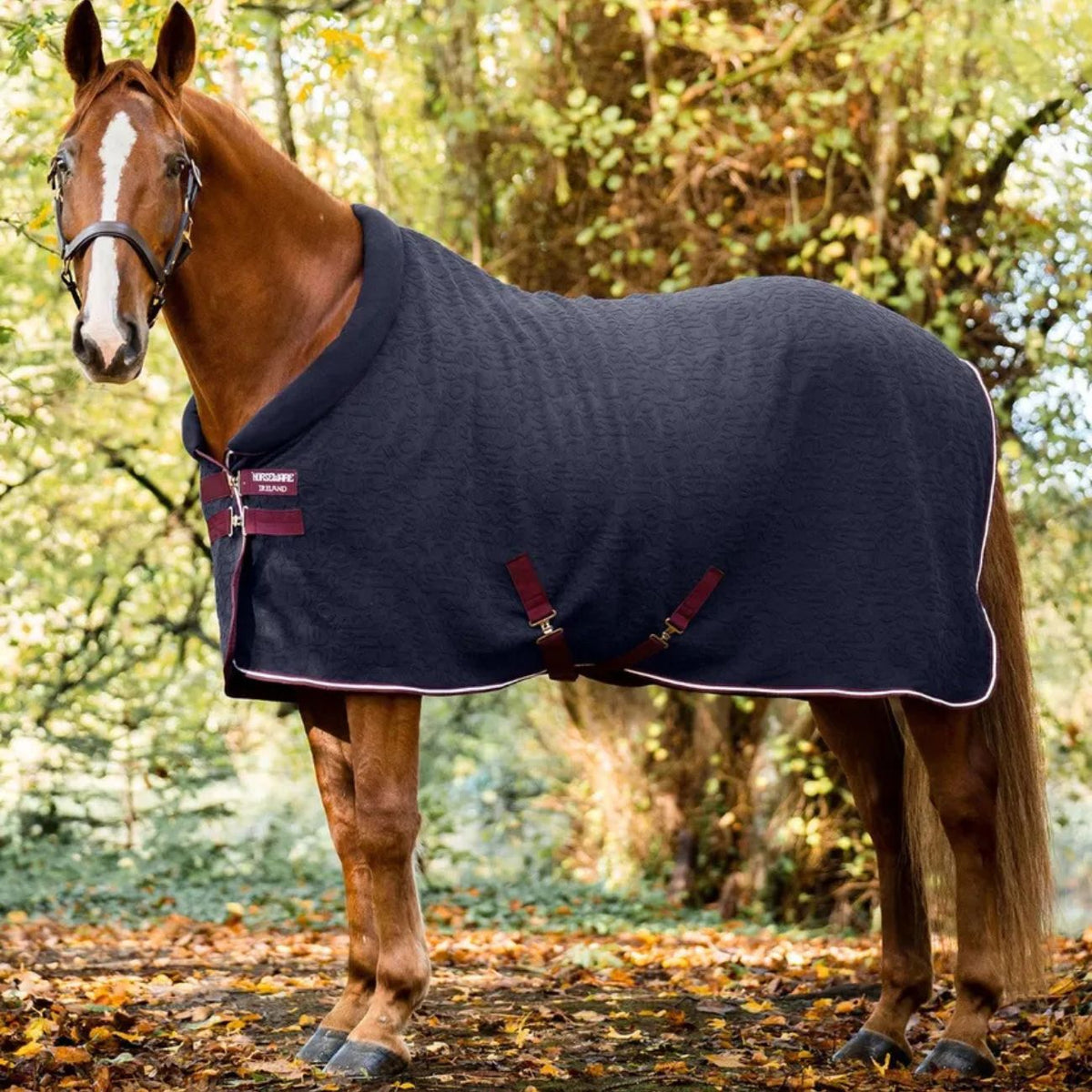 Coperta In Pile Embossed Cosy Neck Cooler