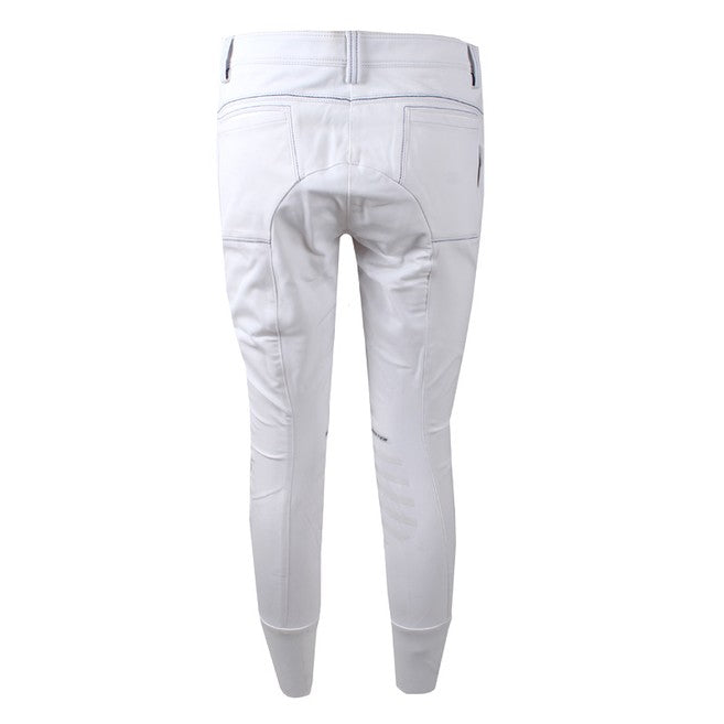 ANIMO ANIMO Nascar Bianco Pantaloni Da Equitazione 10AMNASCAR BIANCO 