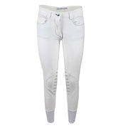 ANIMO ANIMO Nochance 02 Bianco Pantaloni Da Equitazione 10AMNOCHANCE 02BIANCO. 