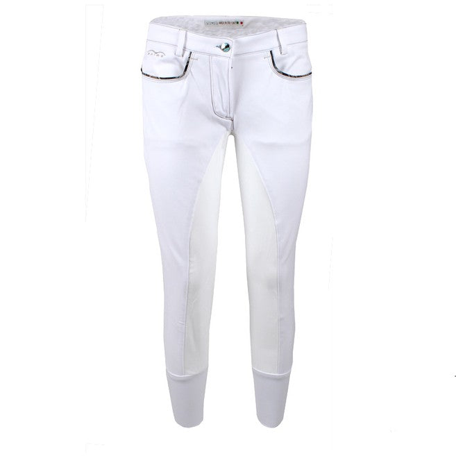 ANIMO ANIMO Napen 02 Bianco Pantaloni Da Equitazione 12AMNAPEN 02BIANCO. 