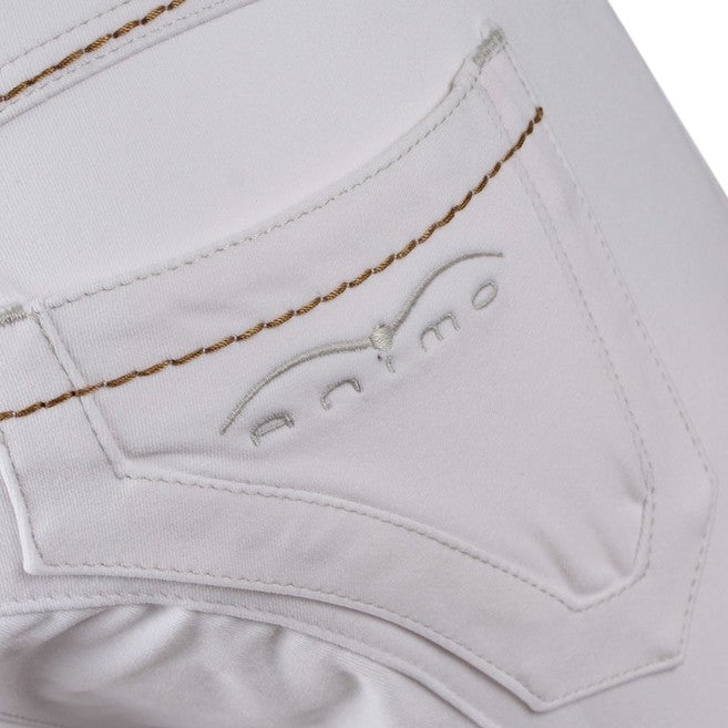 ANIMO ANIMO Narcotique Bianco Pantaloni Da Equitazione 12AMNARCOTIQUE BIANCO 