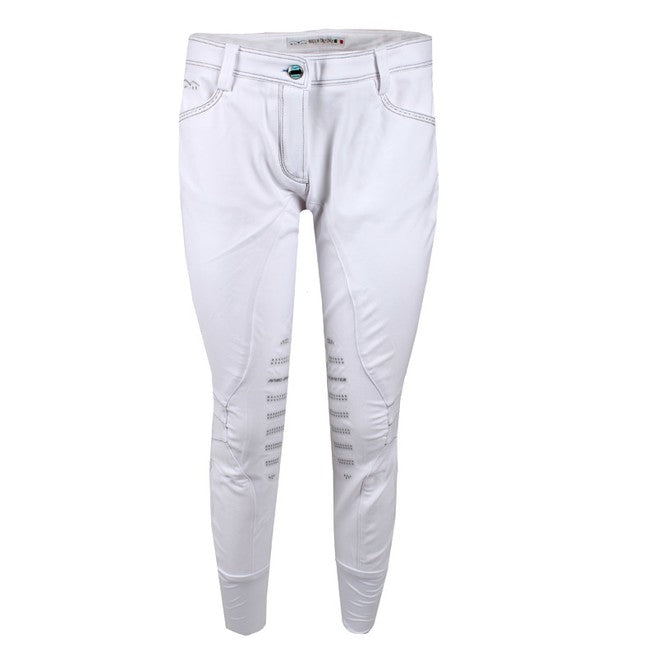 ANIMO ANIMO Nastro 02 Bianco Pantaloni Da Equitazione 12AMNASTRO 02BIANCO. 