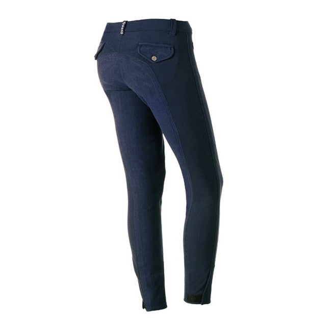 DASLO Pantaloni da donna Daslö Elettra in microfibra 09TA0201151 BLU 