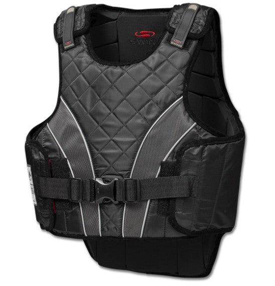 WALDHAUSEN Waldhausen BUSTINO JUNIOR 'SWING GUARD P11' CON ZIP Nero BUSTINI PROTETTIVI 09WL2148-J BLACK 