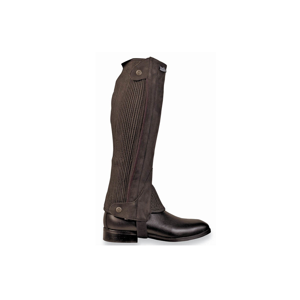 AMAHORSE AMAHORSE GAMBALE SINTETICO CON SOFFIETTO Marrone GHETTE 09UMAB00096 09UMAB00096 DARKBROWN 