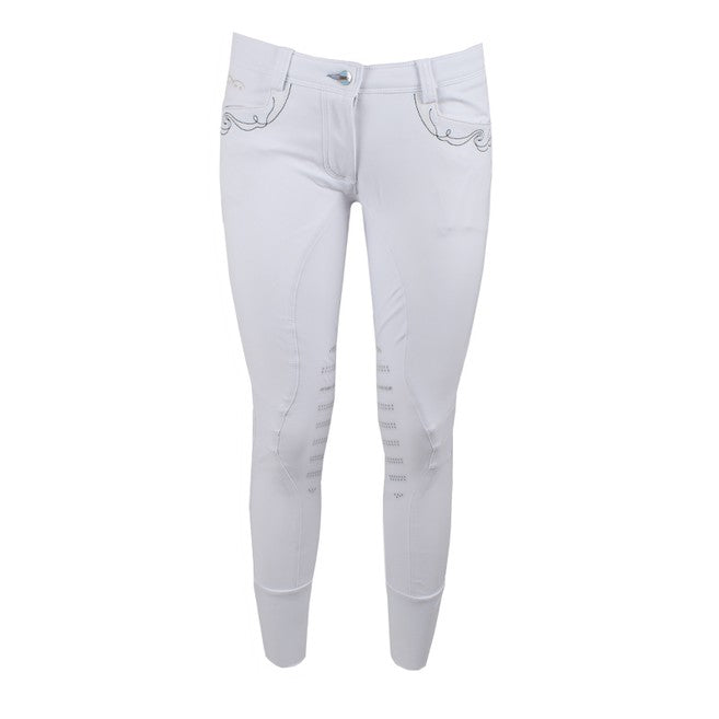 ANIMO ANIMO Nobil Animo Bianco Pantaloni Da Equitazione 15AMNOBIL 02BIANCO 