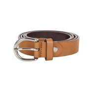 EMMEDI EMMEDI Cintura Testa Cavallo 2.5 cm Cuoio - cintura in pelle per abbigliamento equestre 09ED283125TS CUOIO 