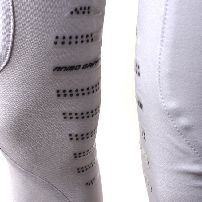 ANIMO ANIMO Mi 02 Bianco Pantaloni Da Equitazione 17AMMI 02BIANCO. 
