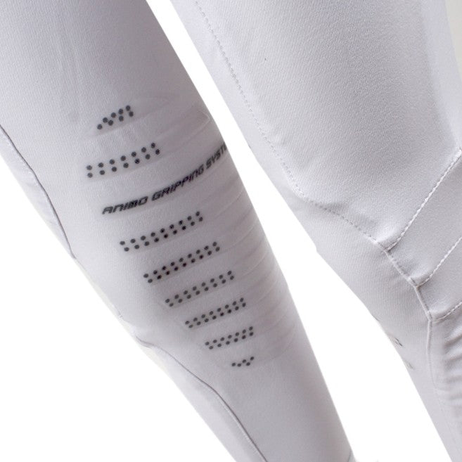 ANIMO ANIMO Nemone 02 Bianco Pantaloni Da Equitazione 17AMNEMONE 02BIANCO. 