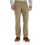 CARHARTT Carhartt Rugged Flex Rigby Dungaree Kaki pantaloni canvas 29CA-102291 DARK KHAKI 