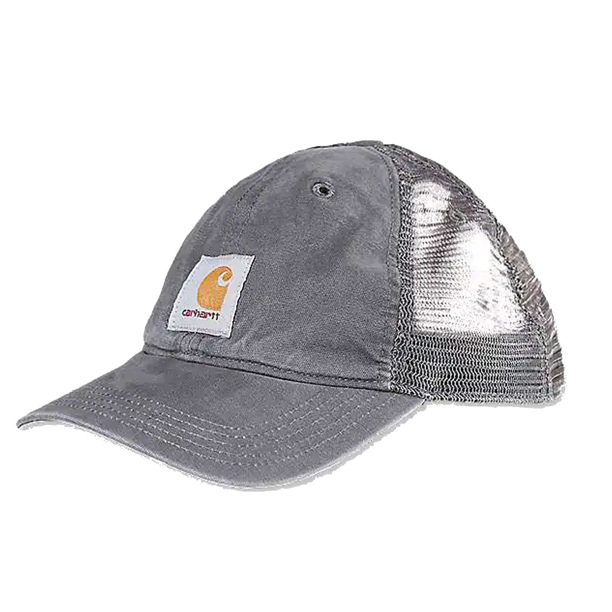 CARHARTT Carhartt Canvas Mesh-Back Cap Grigio cappello in canvas 30CA-100286 GRAVEL 