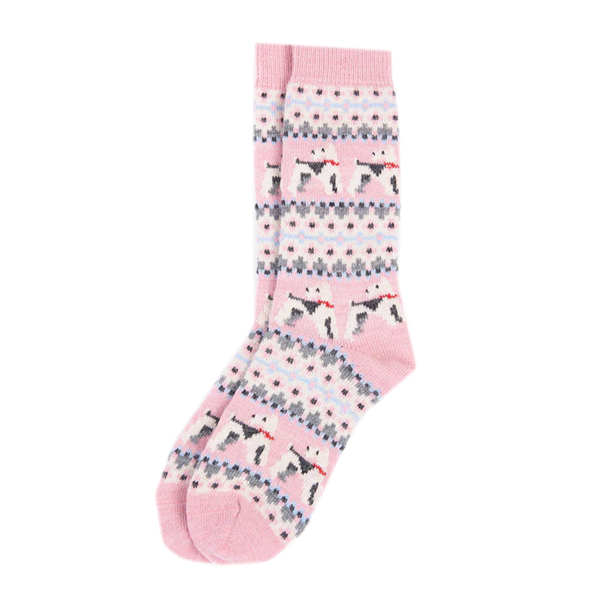 BARBOUR Barbour Calze Donna Robin Fair Isle Pink 31BA-LSO0077LSO PI11 PINK 