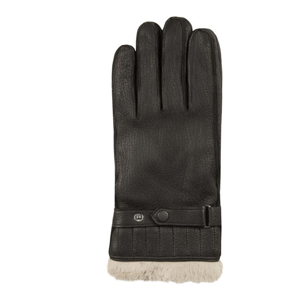 BARBOUR Barbour Guanti Uomo In Pelle Utility Pelo Black 31BA-MGL0013MGL BK11 BLACK 