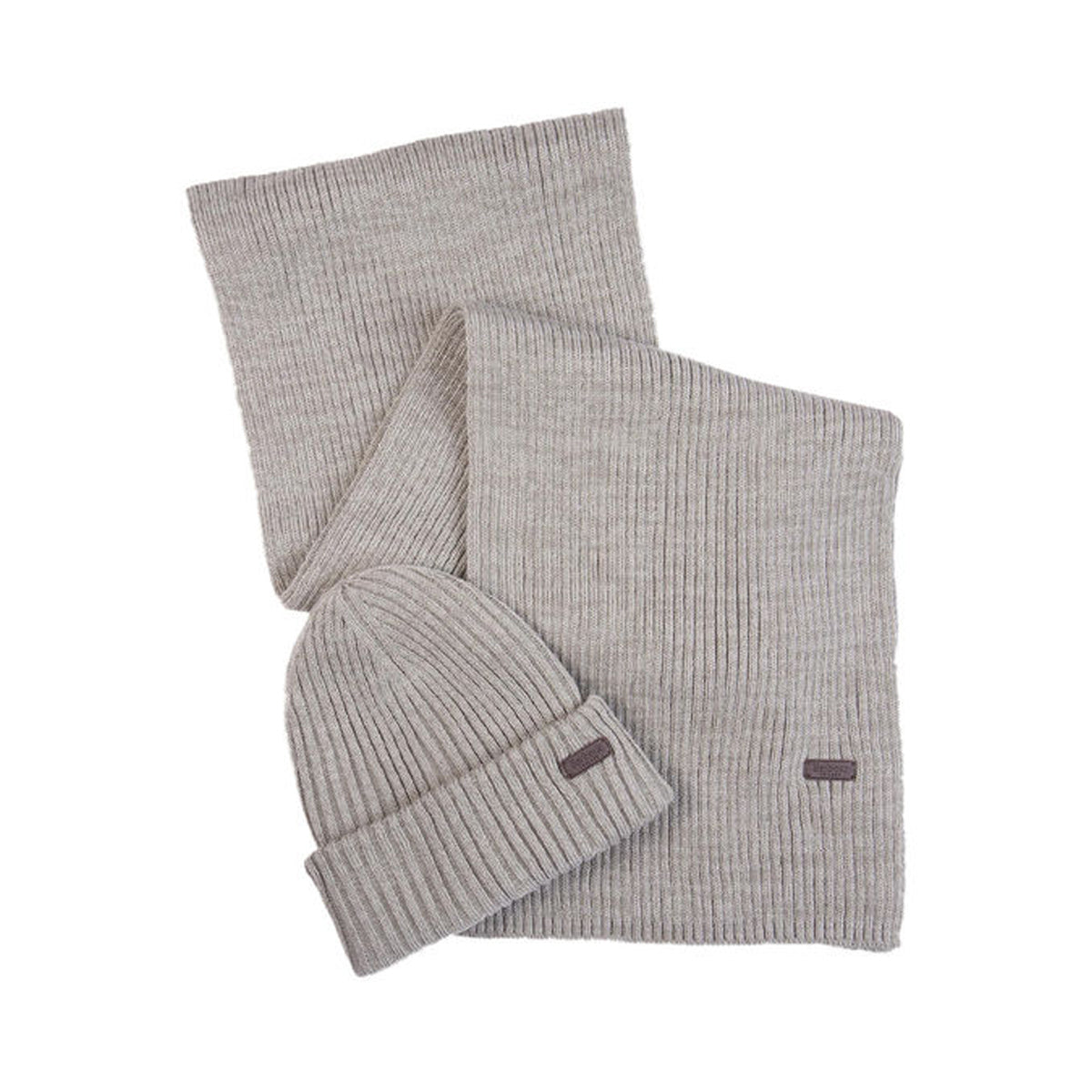 BARBOUR Barbour Gift Set Crimdon Berretto E Sciarpa Grey 31BA-MGS0019MGS GY31 GREY 