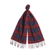 BARBOUR Barbour Sciarpa Uomo Tartan Lambswool Navy 31BA-USC0001USC1 NY11 NAVY/RED 