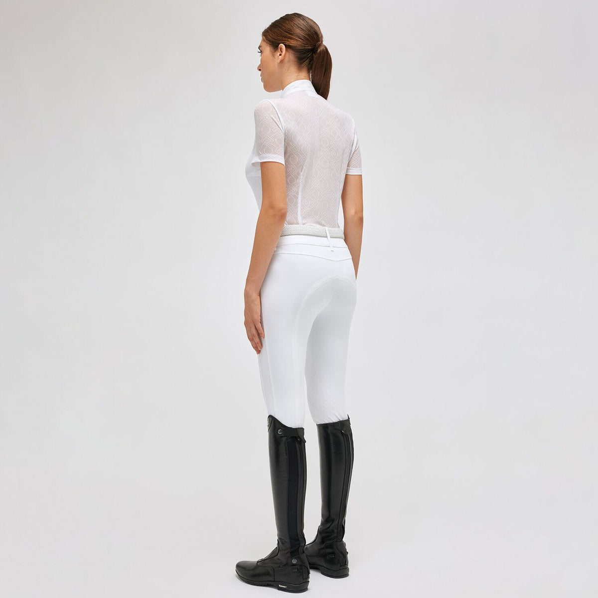 CAVALLERIA TOSCANA Cavalleria Toscana Camicie Da Concorso 31CT-CAD153JE1890101WHITE/KNIT Bianco 31CT-CAD153JE189 0101WHITE/KNIT 