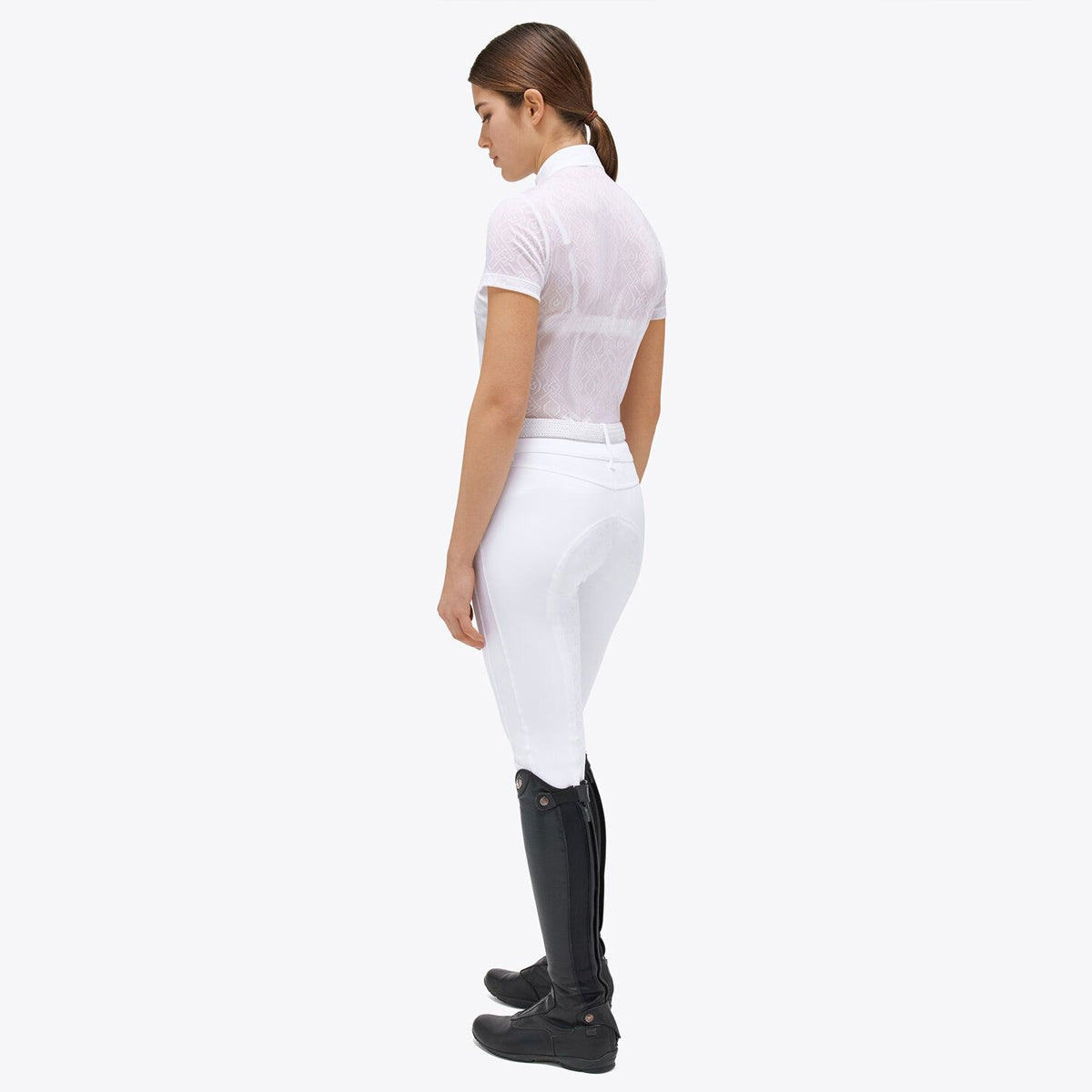 CAVALLERIA TOSCANA Cavalleria Toscana Camicie Da Concorso 31CT-CAD153JE1898201PEARL Pearl Grey/White 31CT-CAD153JE189 8201PEARL GREY/WHITE 