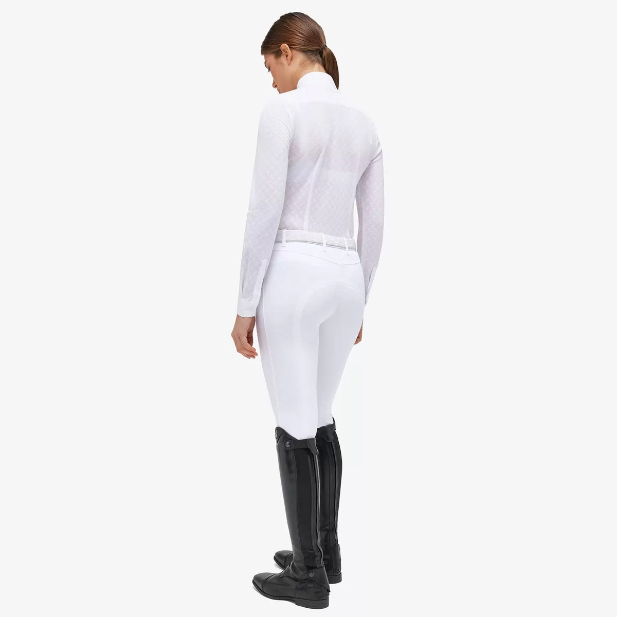 CAVALLERIA TOSCANA Cavalleria Toscana Camicie Da Concorso 31CT-CAD251PA0830101WHITE/KNIT Bianco 31CT-CAD251PA083 0101WHITE/KNIT 