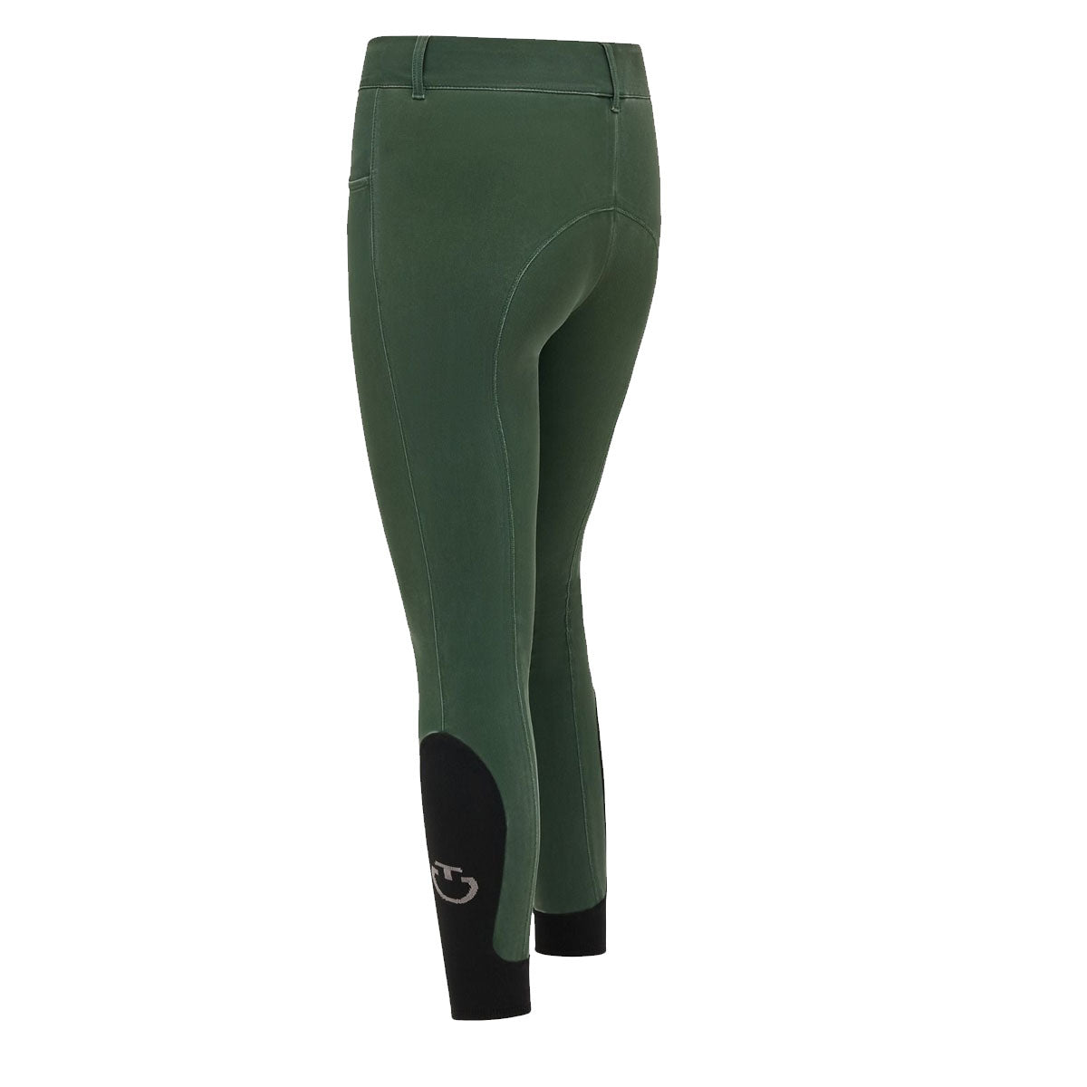 CAVALLERIA TOSCANA Pantaloni Donna A Vita Alta Con Grip Al Ginocchio Cavalleria Toscana 31CT-PAD090JE193 5I00LAVAGGIO VERDE 