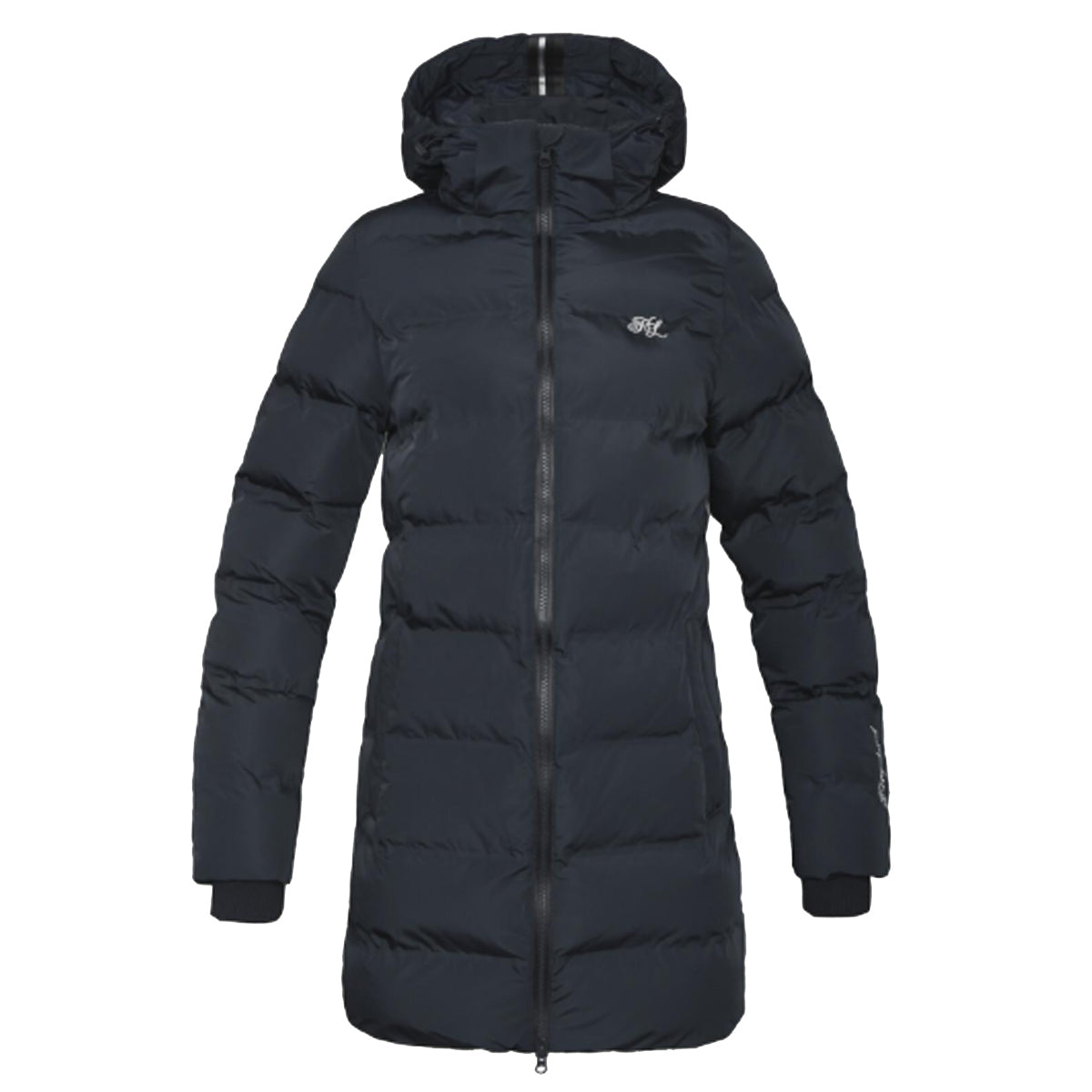 KINGSLAND KINGSLAND PARKA DA DONNA CON CAPPUCCIO FULL ZIP EMMIE Blu abbigliamento da equitazione 31KING-2336153204 020NAVY 