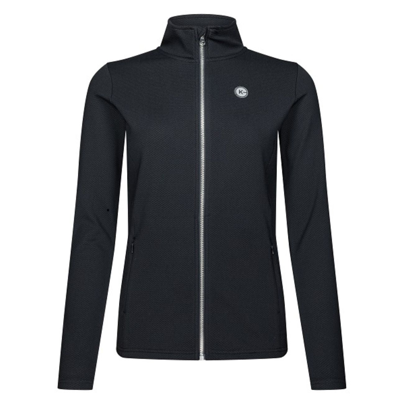 KINGSLAND KINGSLAND MAGLIA DONNA DA ALLENAMENTO ZIP GABRIELLA Blu abbigliamento da equitazione 31KING-2340183469 6020NAVY 