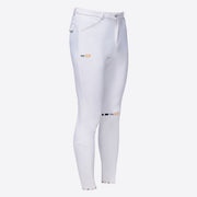 RG - CT RG - CT PANTALONE UOMO CON GRIP AL GINOCCHIO WHITE PANTALONI DA EQUITAZIONE 31RG-BRM004JS004 0001WHITE 