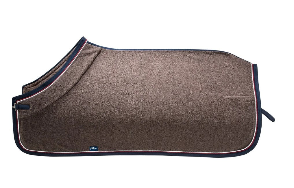 ANNA SCARPATI COPERTA IN PILE mod. NEVADA ANNA SCARPATI CAMP-AS-NEVADA MARRONE SCURO 